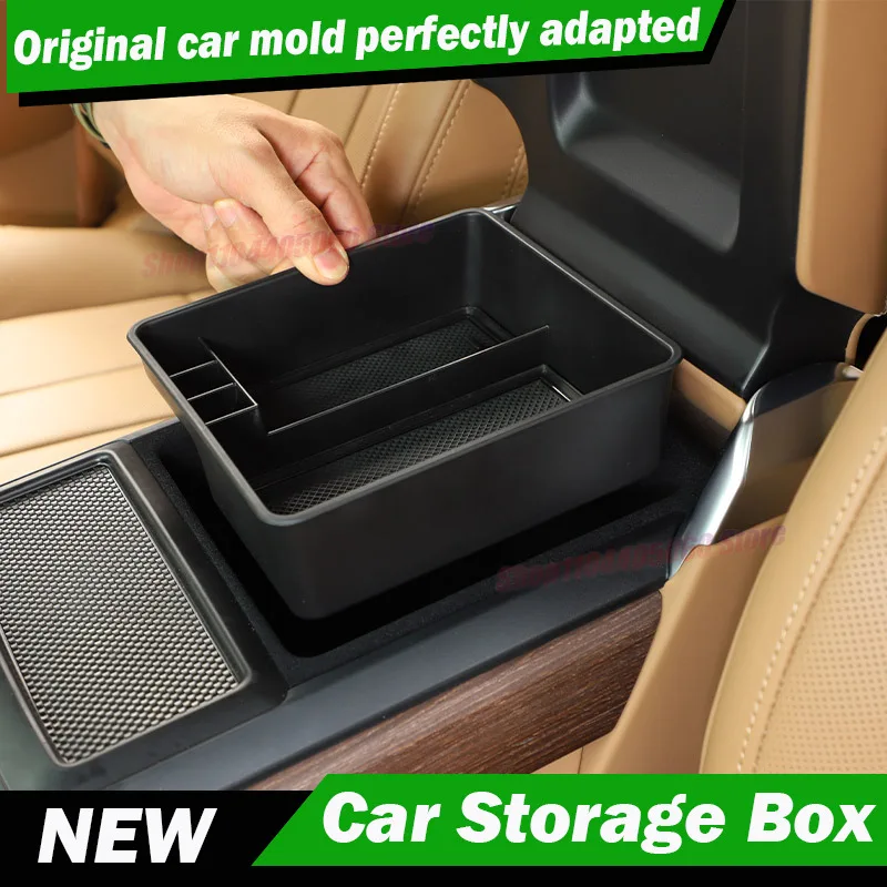 For Land Rover Range Rover Vogue L460 2023 For RR Sport 2023 ABS Car Central Control Armrest Box Storage Box Car Accessories