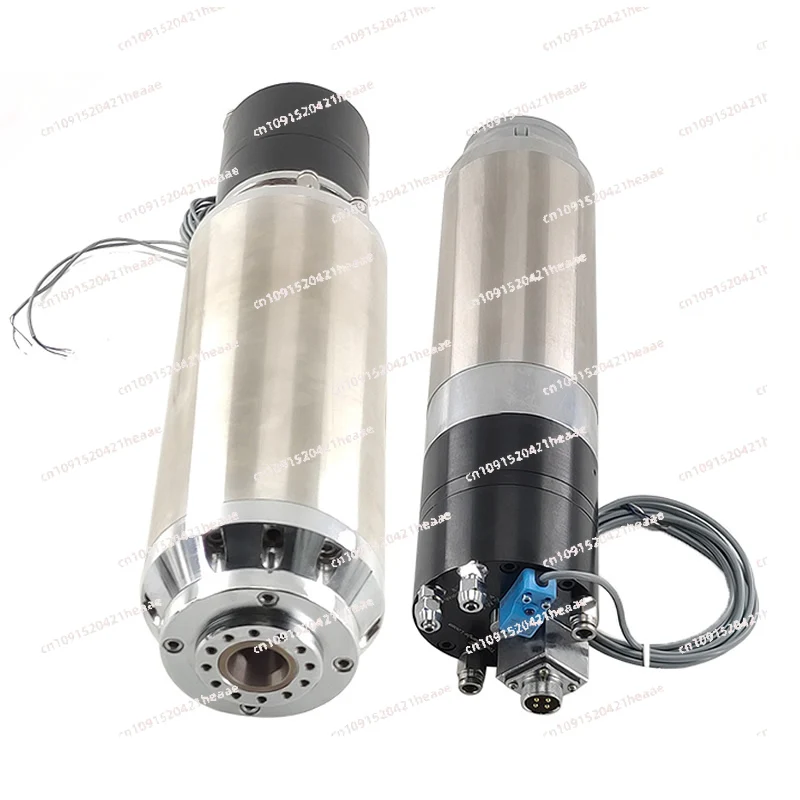 

Suitable for CNC electric spindle 3.5KW 3000-18000rpm pneumatic tool change BT30 spindle, Frequency: 400-600HZ，Current: 7A-11A