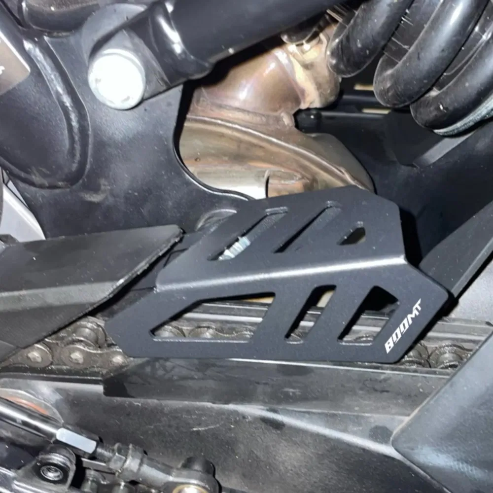 For CFMOTO 800MT 800NK 2021-2023 2024 2025 2026 2027 IBEX 800E 800 NK MT Front Sprocket Guard Belt Chain Guard Cover Protection