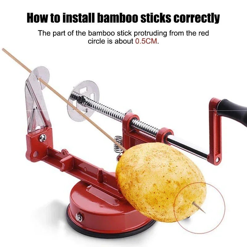 Venda quente espiral slicer lâmina mão cortador cortador pepino cenoura batata legumes faca espiral acessórios de cozinha espiral slicer