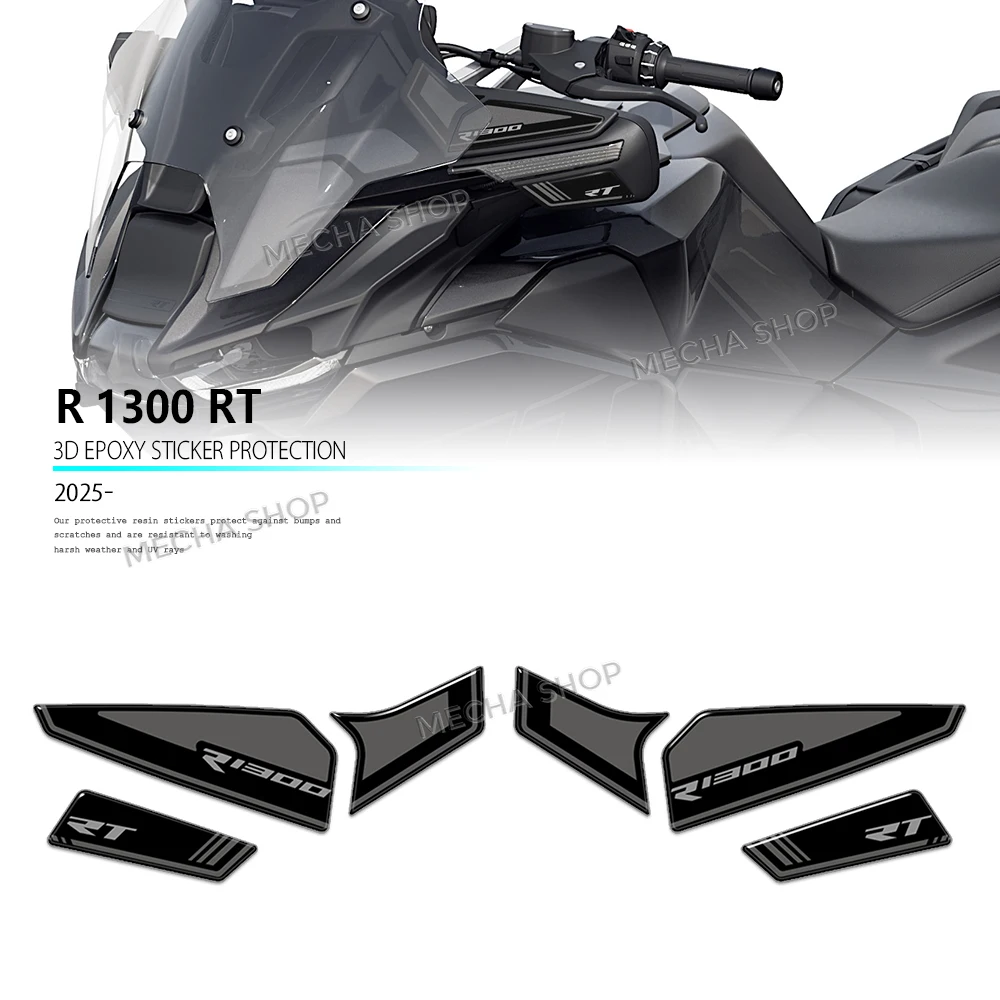 Handguard Decals For R1300RT R 1300 RT 2025-Motorcycle Accessories 3D Epoxy Resin Protection Kit