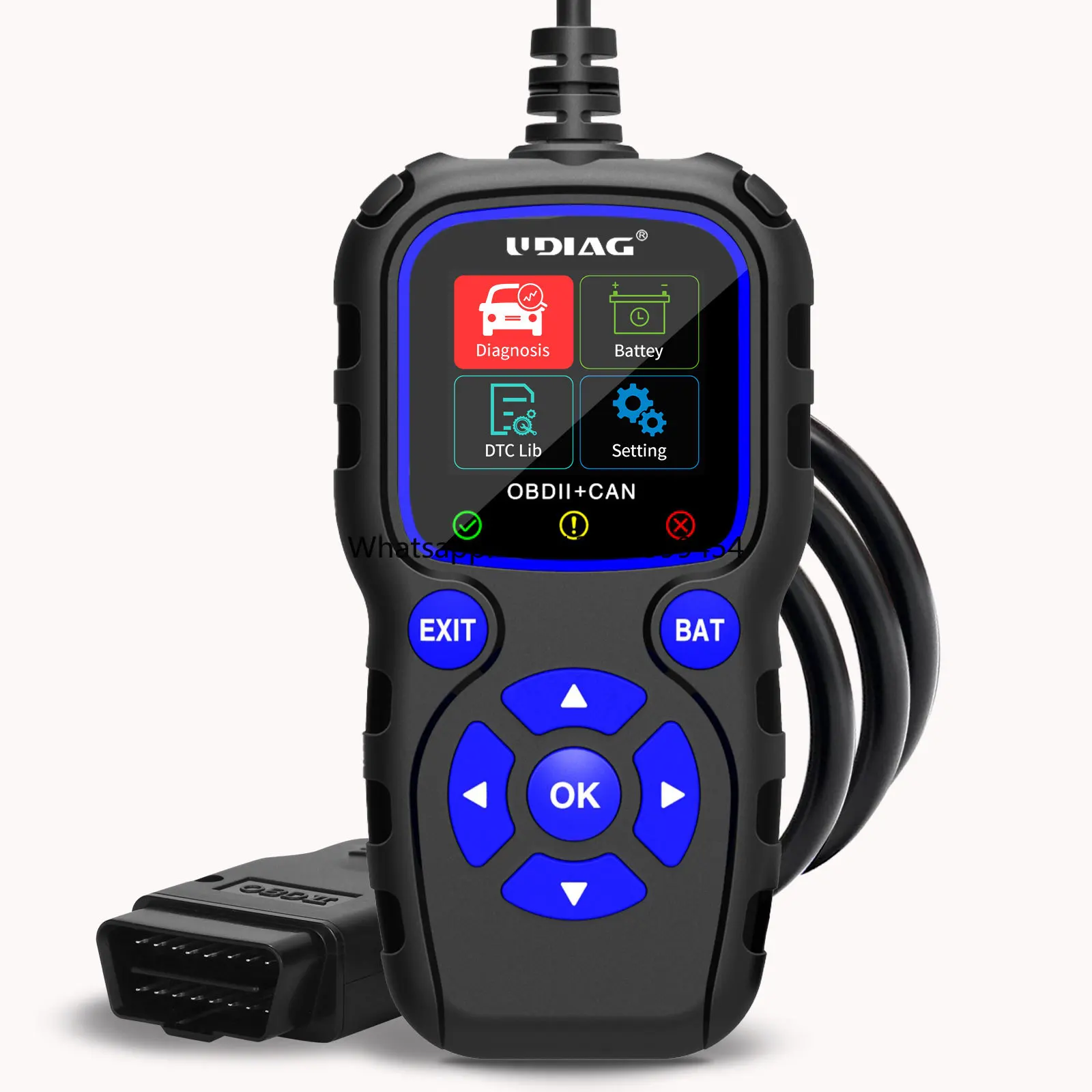 

Professional CR720 Scanner Code Reader OBD2 Car Diagnostic Tools Engine Analyzer OBD2 Scanner