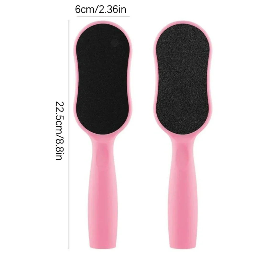 1pcFoot File Raspe Scrubber per donna Tacchi Rimozione della cura della pelle morta Rimozione del callo Professionale Pelle del piede Cura del piede Strumento di pedicure