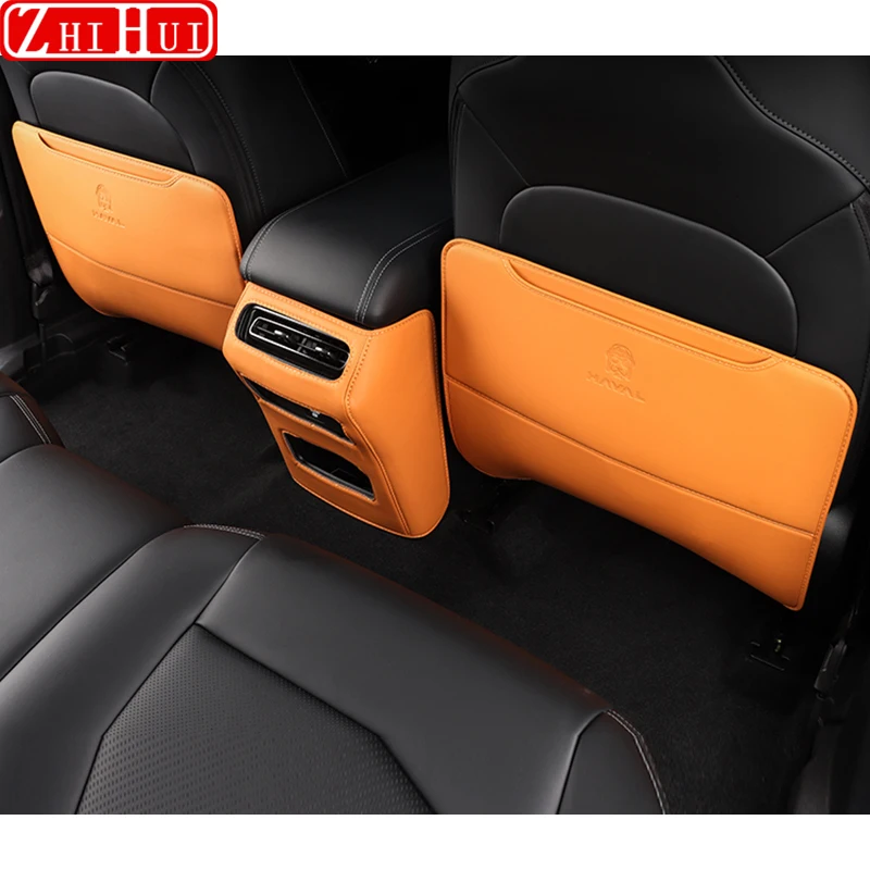 For Haval Dargo II 2024 2025 2nd Gen Car Styling Anti Kick Mat Pad Car Anti-kick Protector Mats Seat Back Protector Accessories