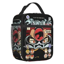 Cartoon Anime Thundercats Insulated Lunch Bag for Women Leakproof HiMan Cheetara Thermal Cooler Lunch Box Office Picnic Travel