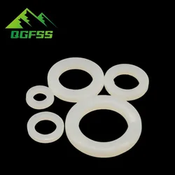 10pcs O-rings Plumbing Faucet Washer heater seal 1/8 1/4 3/8 1/2 3/4 1 1.2 1.5 silicone Flat gaskets Avirulent insipidity