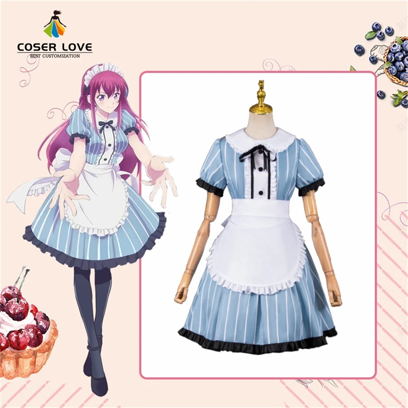 

The Coffee Terrace and Its Goddesses Akane Hououji Ami Tsuruga Riho Tsukishima Ouka Makuzawa Cosplay Costume Halloween Clothes