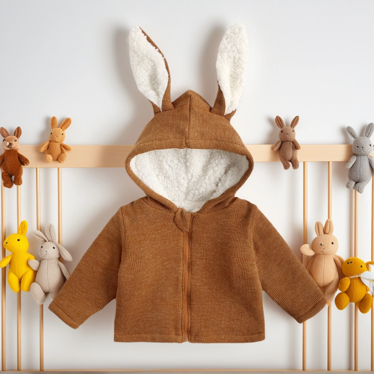 Warm Children Clothing Coat Kids Winter Unisex Baby Tops Infants Solid
