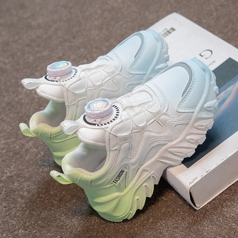 

Обувь унисекс для папы, кроссовки для маленьких мальчиков, обувь для девочек, детские кроссовки, неуклюжие спортивные теннисные повседневные туфли на плоской подошве, детская обувь для младенцев