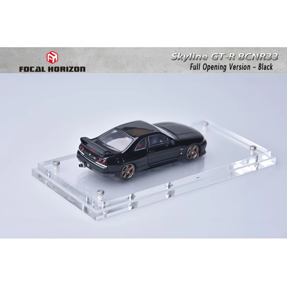 Focal Horizon 1:64 Black Diecast Model Car Metal