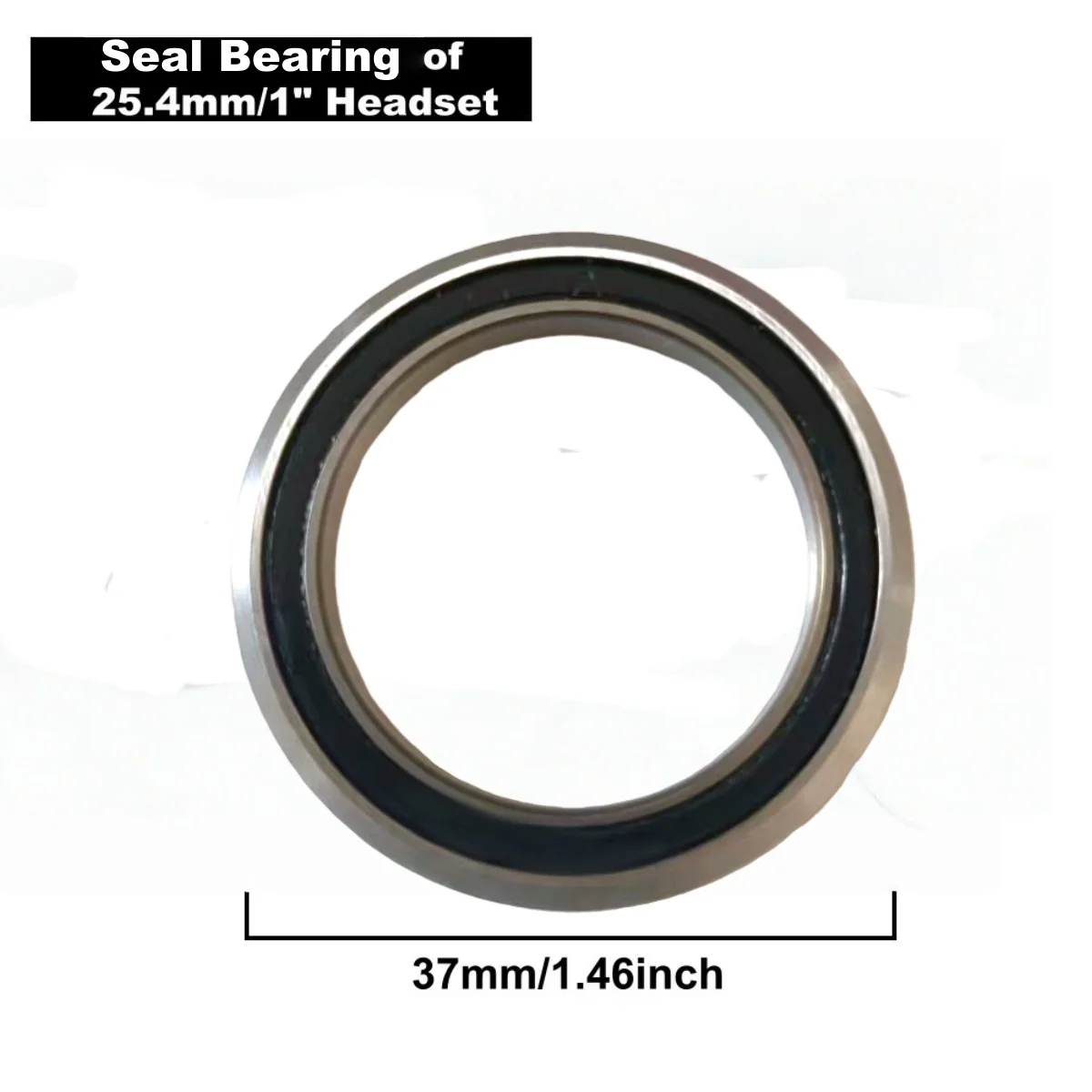 25,4 mm/1 Zoll und 28,6 mm/1-1/8 Zoll Gewinde-Käfiglager und Dichtungslager Fahrrad-Steuersatz für 30 mm/34 mm Steuerrohr, leichter Fahrrad-Steuersatz – Detail 18