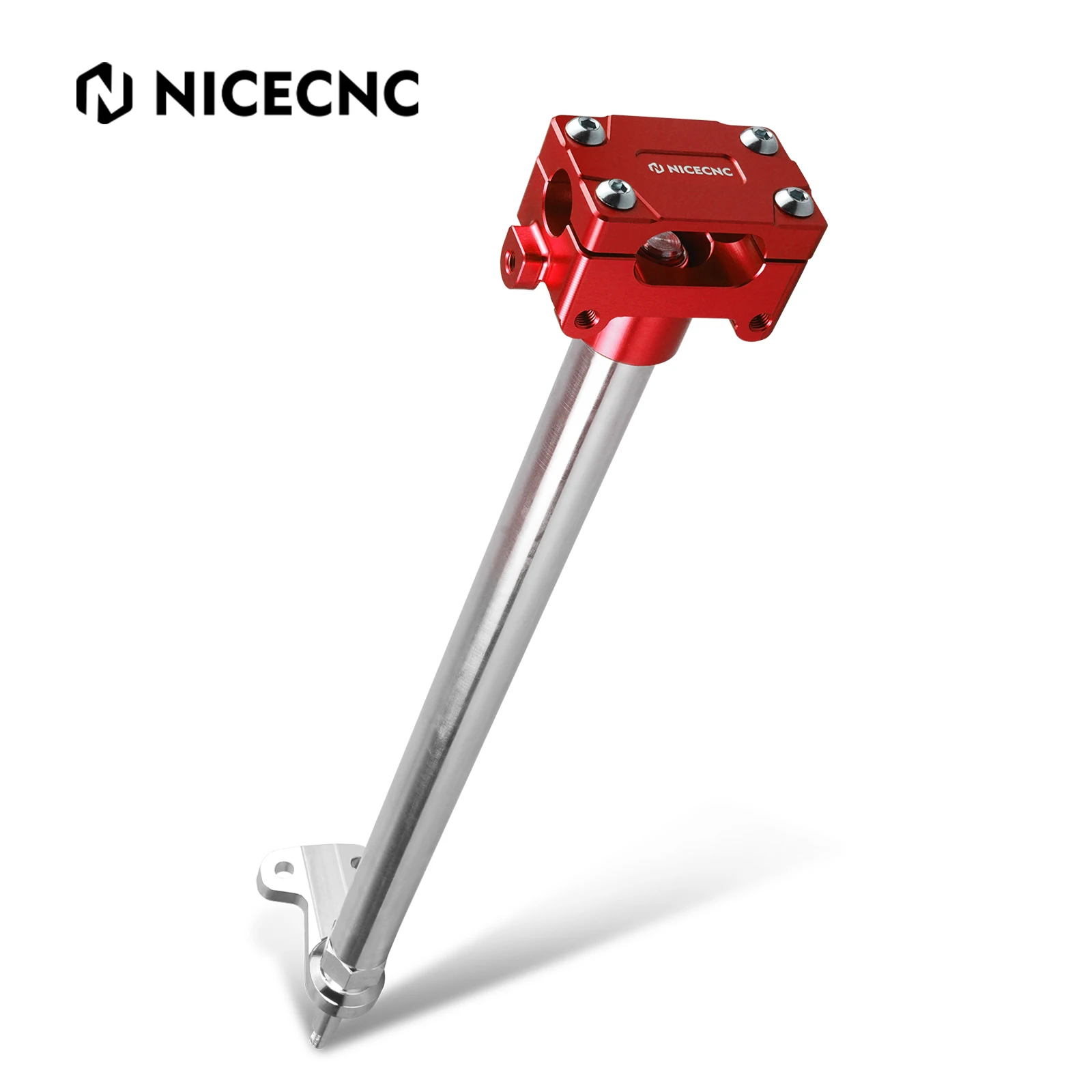 

NICECNC For Blaster 200 Steering Stem Shaft ATV For Yamaha Blaster 200 yfs200 1988-2002 6061-T6 Aluminum & 45# Steel