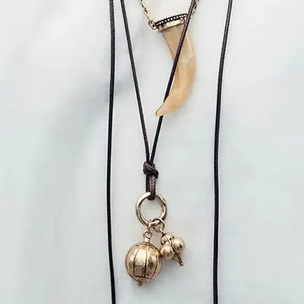 

Геометрические многослойные ожерелья с подвесками для женщин и мужчин, винтажное ожерелье в этническом стиле, праздничные вечерние ювелирные изделия, подарки