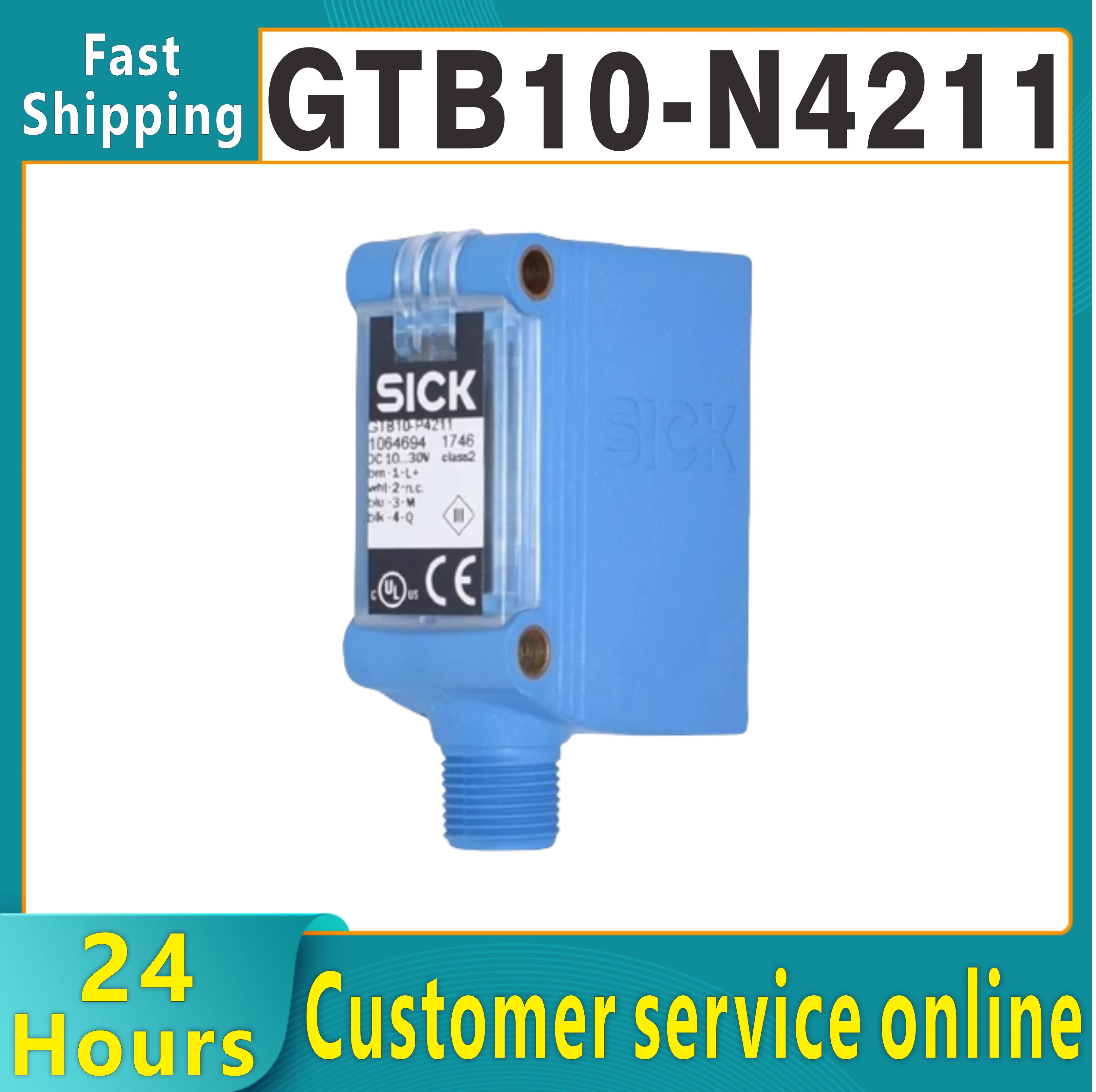 

Оригинальный фотоэлектрический переключатель GTB10-N4211 фотоэлектрический датчик диффузного отражения