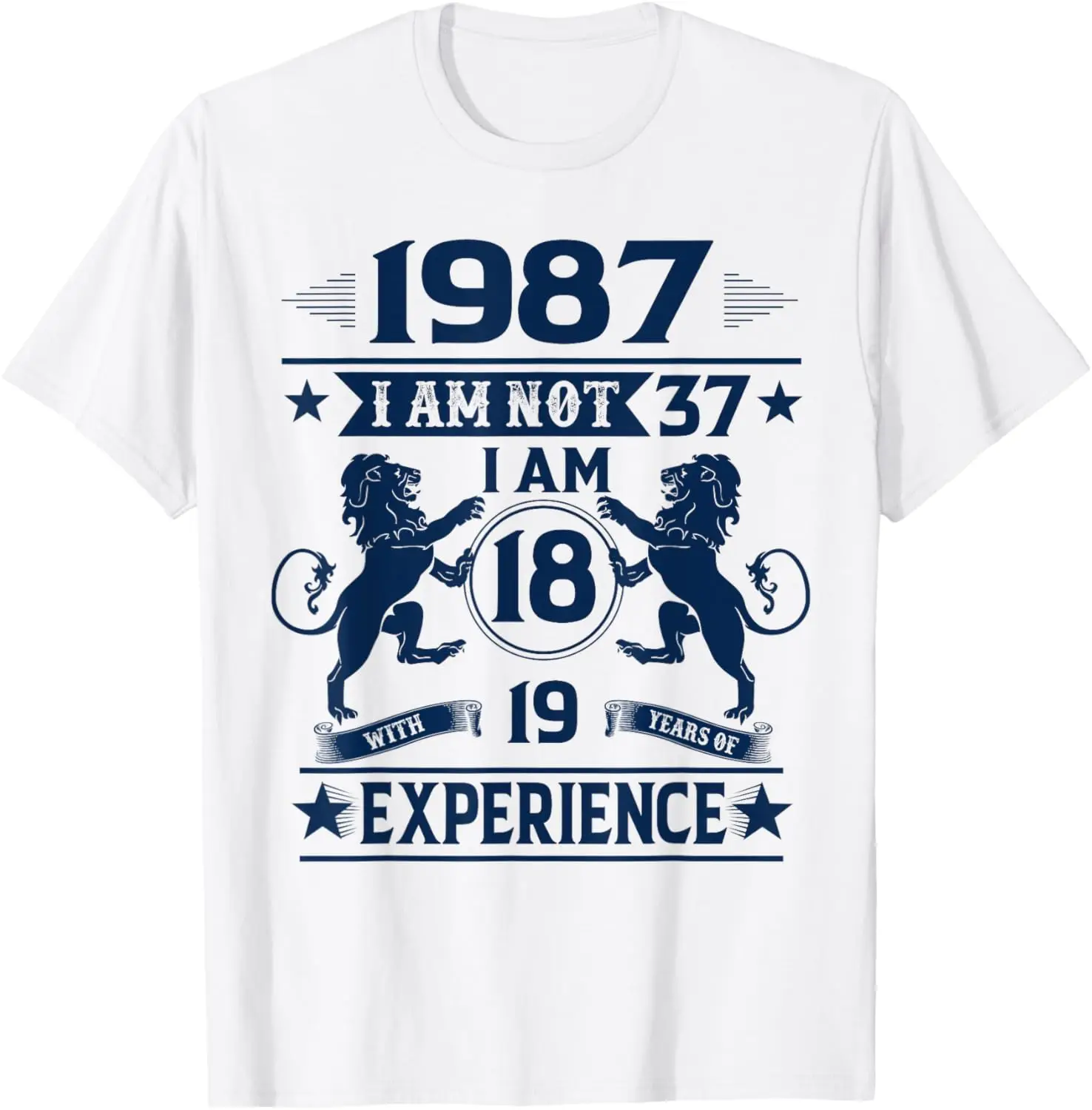 Retro Vintage April 1987 Birthday Party Outfit Born in 1987 T-Shirt Custom T-Shirt Custom Printed Graphic T Shirts Ropa Hombre