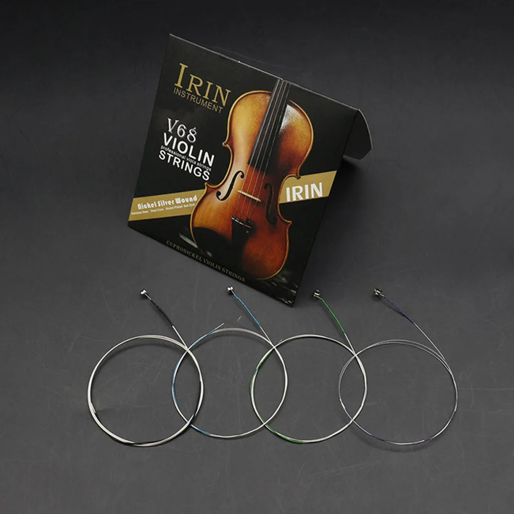 

8 Pcs Violin Strings Accessories Beginners Accessory Musical Instrument Supplies Show Instruments