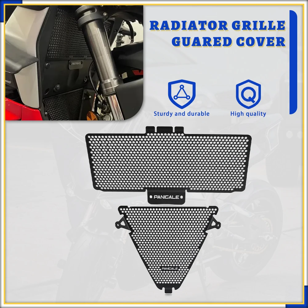 

Мотоцикл для DUCATI Panigale 1299 1199 959 899 V2 PANIGALE 1299 защита решетки радиатора масляный радиатор охлаждающий щит протектор
