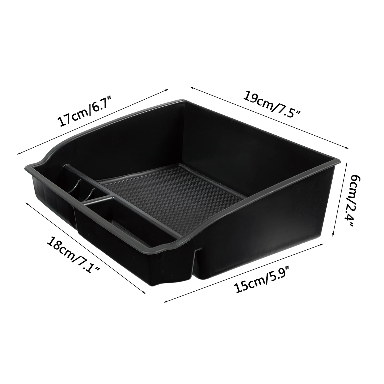 for Toyota Fortuner 2022 2021 2020 2019-2015 Car Armrest Storage Box Center Console Organizer Container Coin Tray Accessories