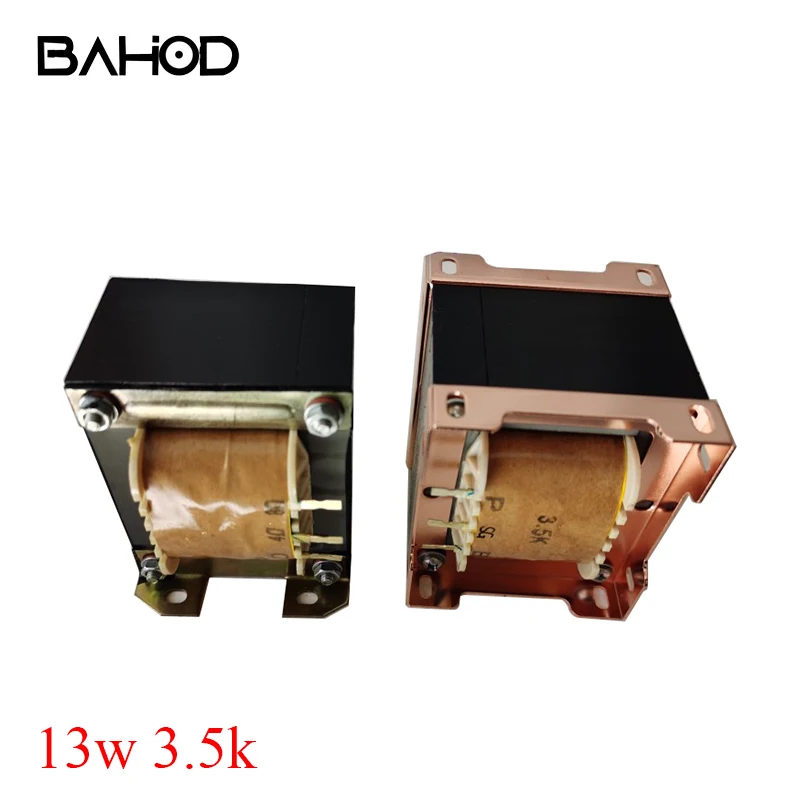 

BAHOD 1pcs 13w 3.5k Single-ended Output Transformer for 6P3P EL34 KT88 Vacuum Tube Amplifier DIY Amplifier Audio Accessories