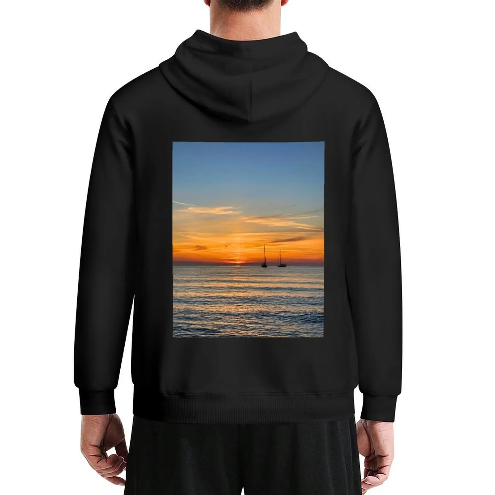 

ROMANTIC SUNSET Hoodie korean autumn clothes men's clothes men clothes mens designer hoodie streetwear