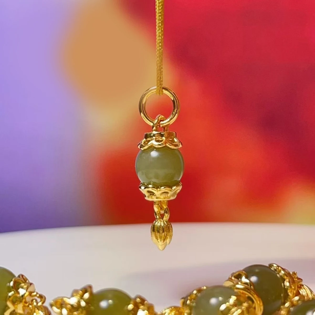 

5pcs/pack 6x12mm Hetian Jade Pendants Natural Stone Semi-Finished Charms for Jewelry Making DIY Necklace Earrings Accessories