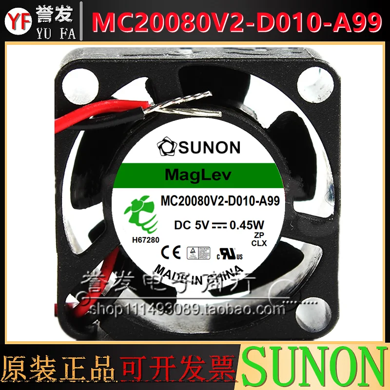 

НОВЫЙ ОРИГИНАЛЬНЫЙ MC20080V2-D010-A99 5 В 0,45 Вт 2008 20x20x08 мм ОХЛАЖДАЮЩИЙ ВЕНТИЛЯТОР Радиатор