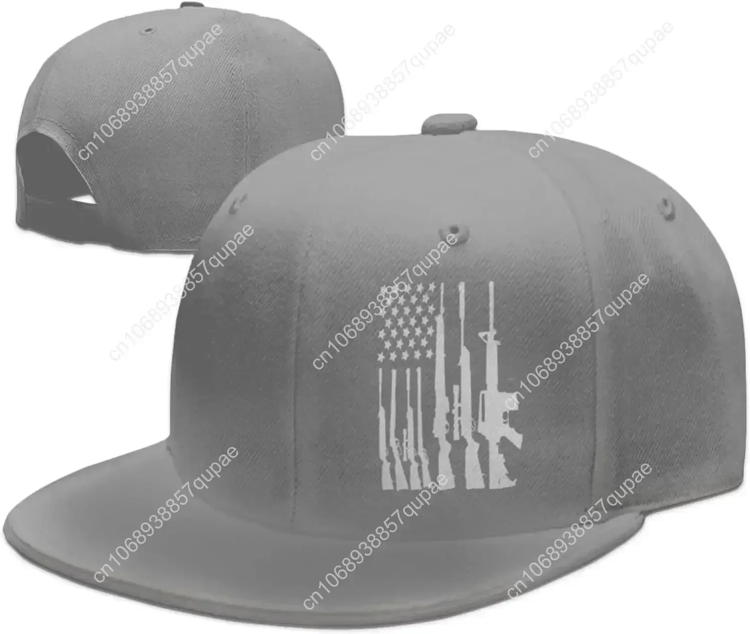 

American Flag Gun Adjustable Baseball Caps Dad Hats Sport Adult Hat for Men and Women Sun Hat