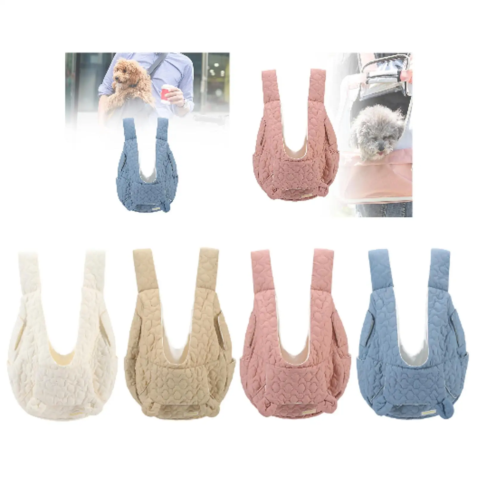 

Pet Chest Bag Cat Carry Bag Decorative Breathable Portable Unique Reusable