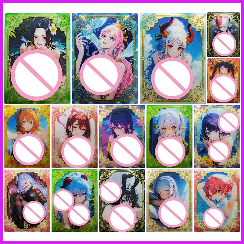 

Anime Goddess Story Rare SP Collectible Card Hancock Yamato Uta Tokisaki Kurumi Ganyu Sakurajima Mai Toys for Boys Birthday Gift