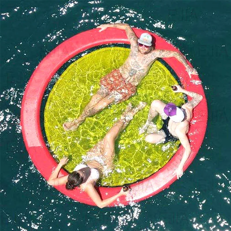 Floating Hammock marine swimming outdoor stored easily inflatable sunchill air sun pad for relaxing