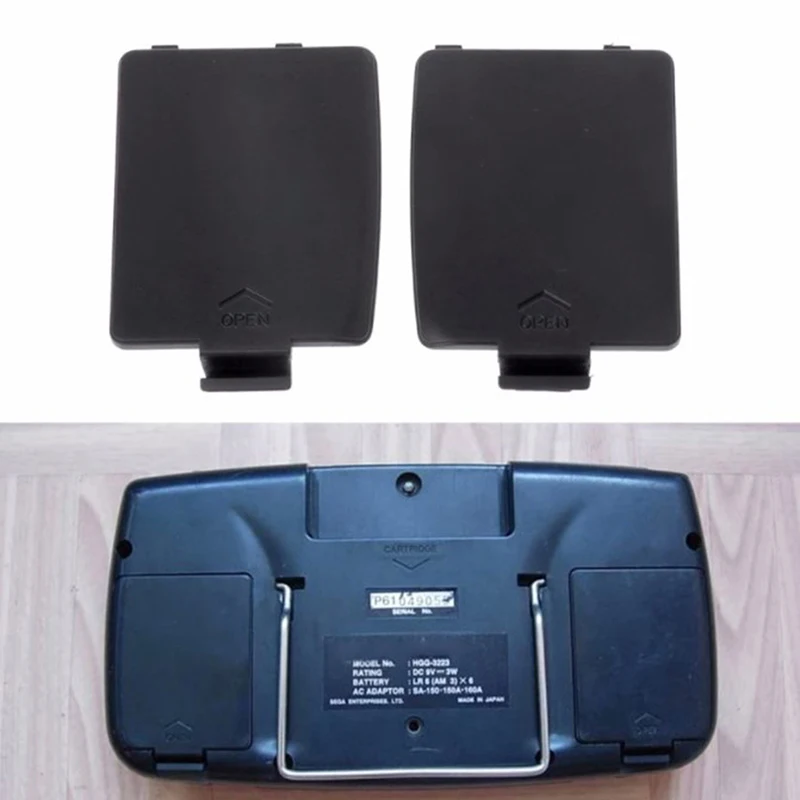 

Replacement Battery Door Set for Sega Game Gear - Left/Right AA Battery Cover, OEM Fit & Easy Install