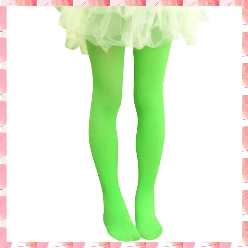 2X Weiße Kinder Mädchen Samt Ballett Strumpfhosen Tanz Socken Mikrofaser Socken Professionelle Tanz Leggings S