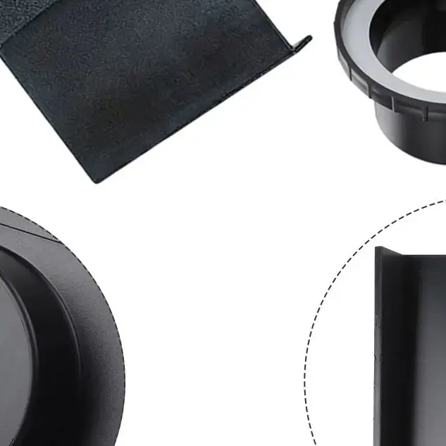 Ventilation Duct Connector 100mm ABS Three Way Valve For Vacuum Cleaner Dust Collector Hose Adapter Air Extraction System Part