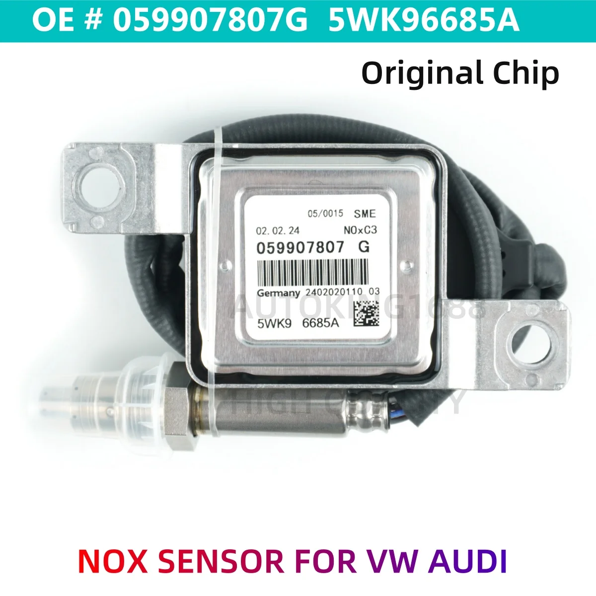 

Датчик NOx 059907807G 5WK96685A для VW Volkswagen Touareg 2009-2016, Audi Q7 TDI Prestige Premium Plus 2011 2012 2013 2014 2015