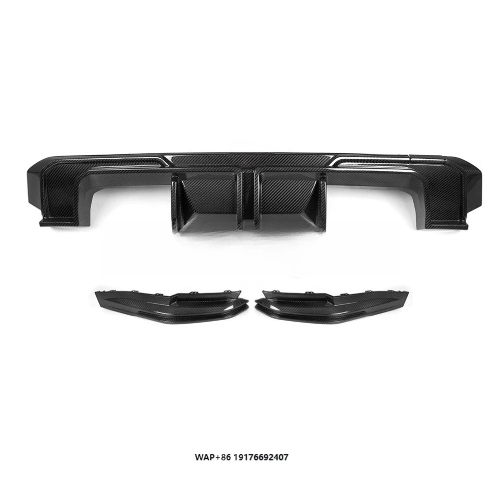 V1 Prepreg Carbon Fiber Rear Bumper Diffuser Set for M4 G82 G83 2020+
