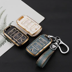 4 Buttons TPU Smart Remote Car Key Case Cover for Kia New K7 Cadenza K9 K-04 Sorento K900 Shell Fob Holder Keychain Protector