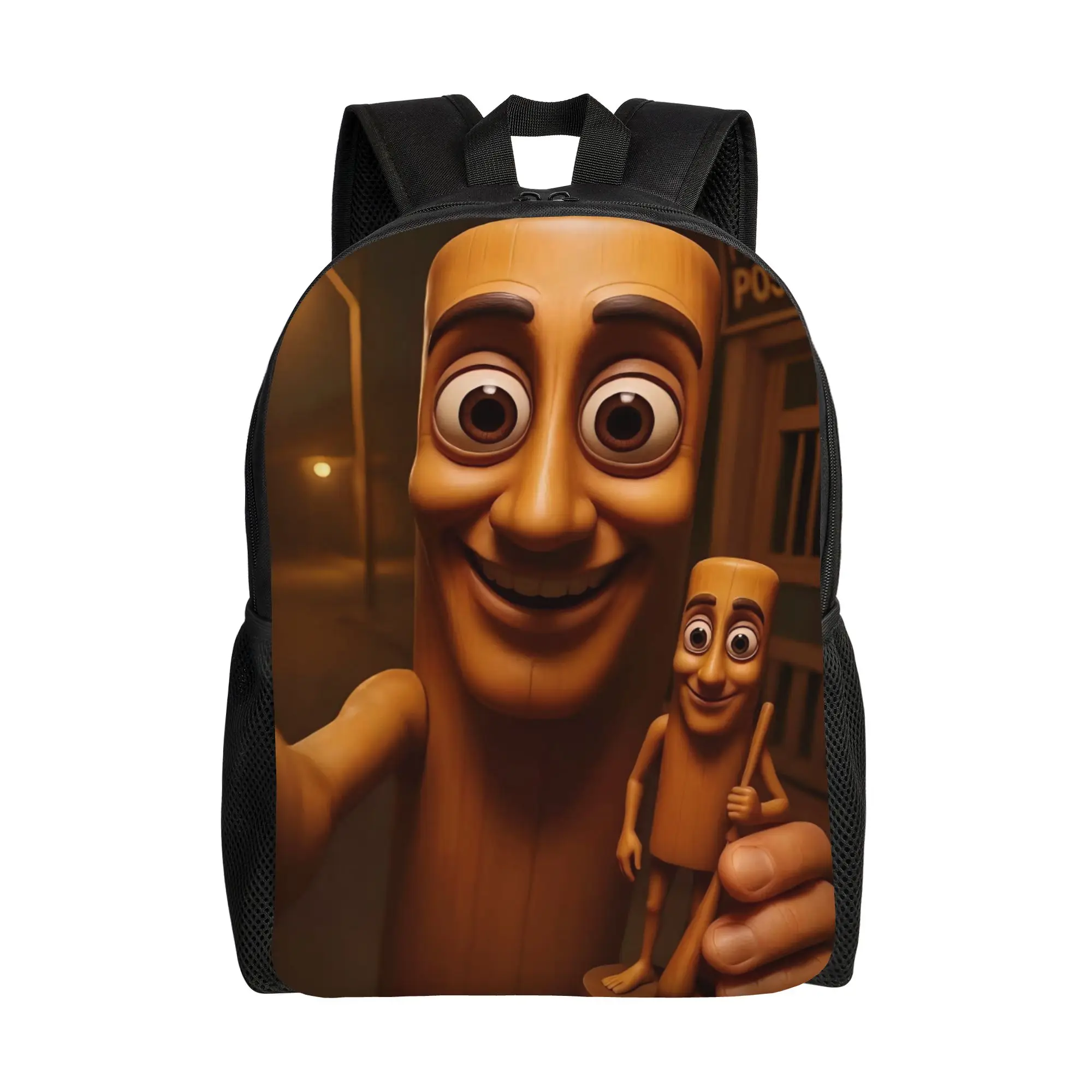 Back to school season Light Tung Tung Tung Sahur 10 Knapsack  Students Rucksack Backpack