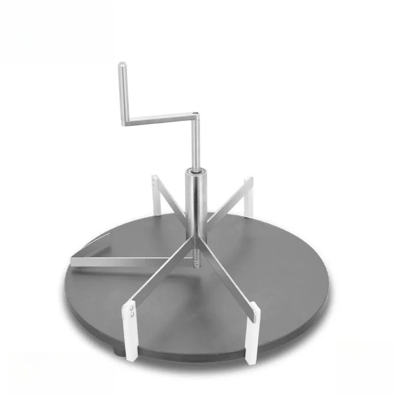 Burrito Making Tool Crepe Maker Rotating Rod Pie Servers Stainless Steel Snack Dough Kit