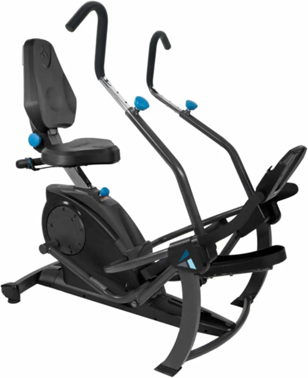 FreeStep Recumbent Cross Trainer Stepper, Zero-Impact Exercise Bike Alternative w/Patented Physical Therapy Stride, Up to 350lb,