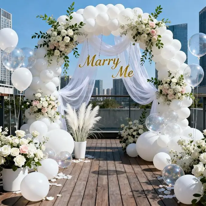 5/10/12 inch 10/20/30pcs matte latex balloon set, suitable for weddings, birthdays, themed parties, pre wedding parties, graduat image 6