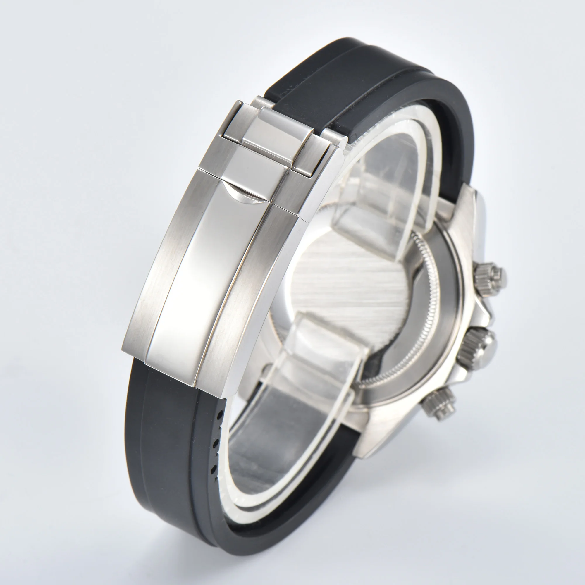 VK63 Waterproof Sapphire Rubber Strap Men's Watch