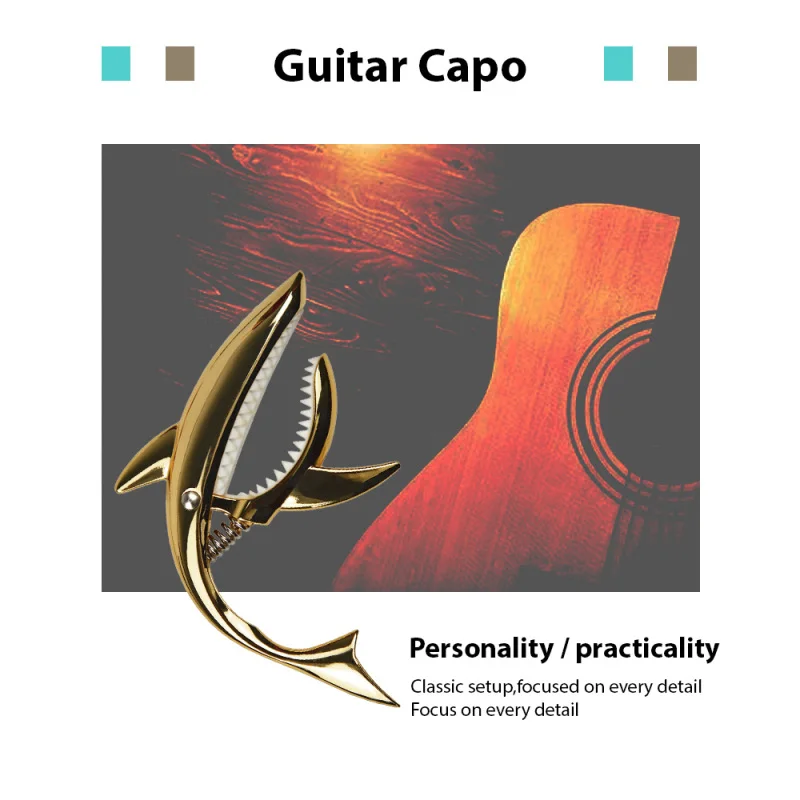 Guitar Capo Zinc Alloy Professional Guitar Capo Transfer Clip Metal Capo String Instruments Accessories for Guitar Ukulele Bass