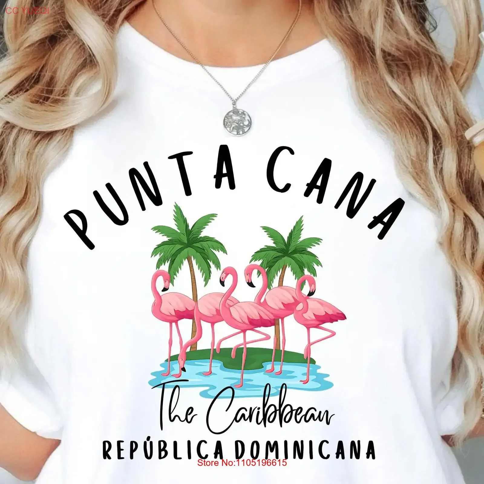 Punta cano t camisa caribe flamingo república dominicana o Republica dominicana vintage lavado casual unisex moda macia