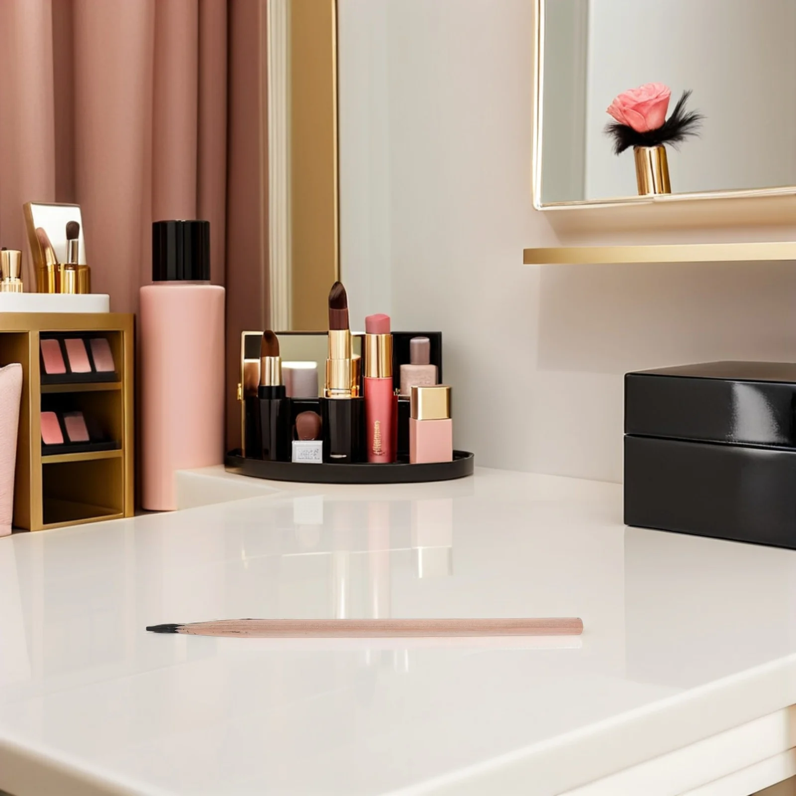 3 個防水アイブロウペンシルデザイン耐汗性ナチュラルルック眉定義器正確なメイクアップツールすべての肌タイプ