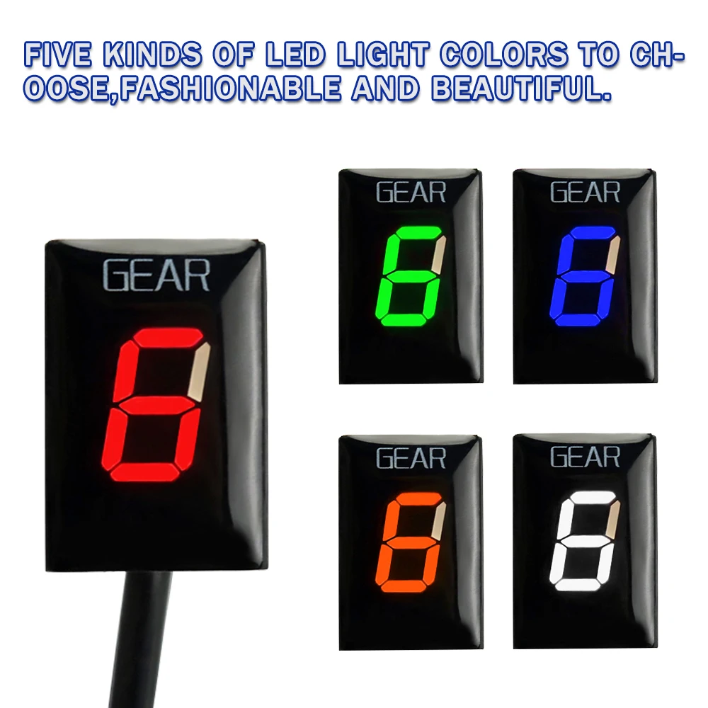Motorcycle Gear Display Indicator Speed Display 1-6 For HONDA VFR 750 800 VFR750 1994 - 1997 VFR800 1998 - 2005