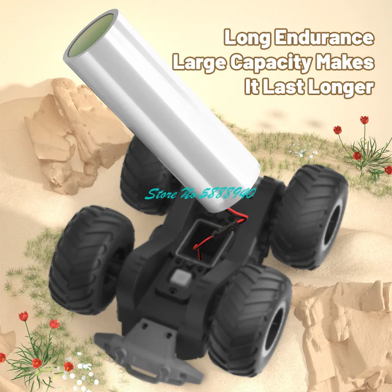 2 IN 1 Land Water Amphibious Off-road Climbing Mini RC Car 2.4G 360 Stunt Rotate Auto DEMO Waterproof Remote Control Car Truck