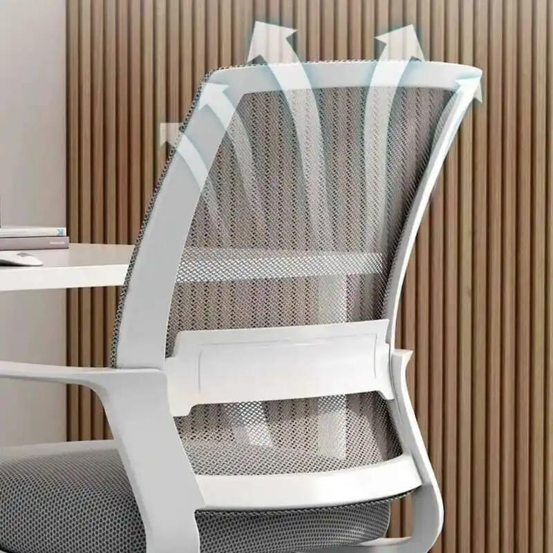 Cómoda escritorio de trabajo, silla con respaldo para oficina, elevador para el hogar, silla de oficina, tumbonas giratorias para ordenador, muebles para sala de estar QF50BG