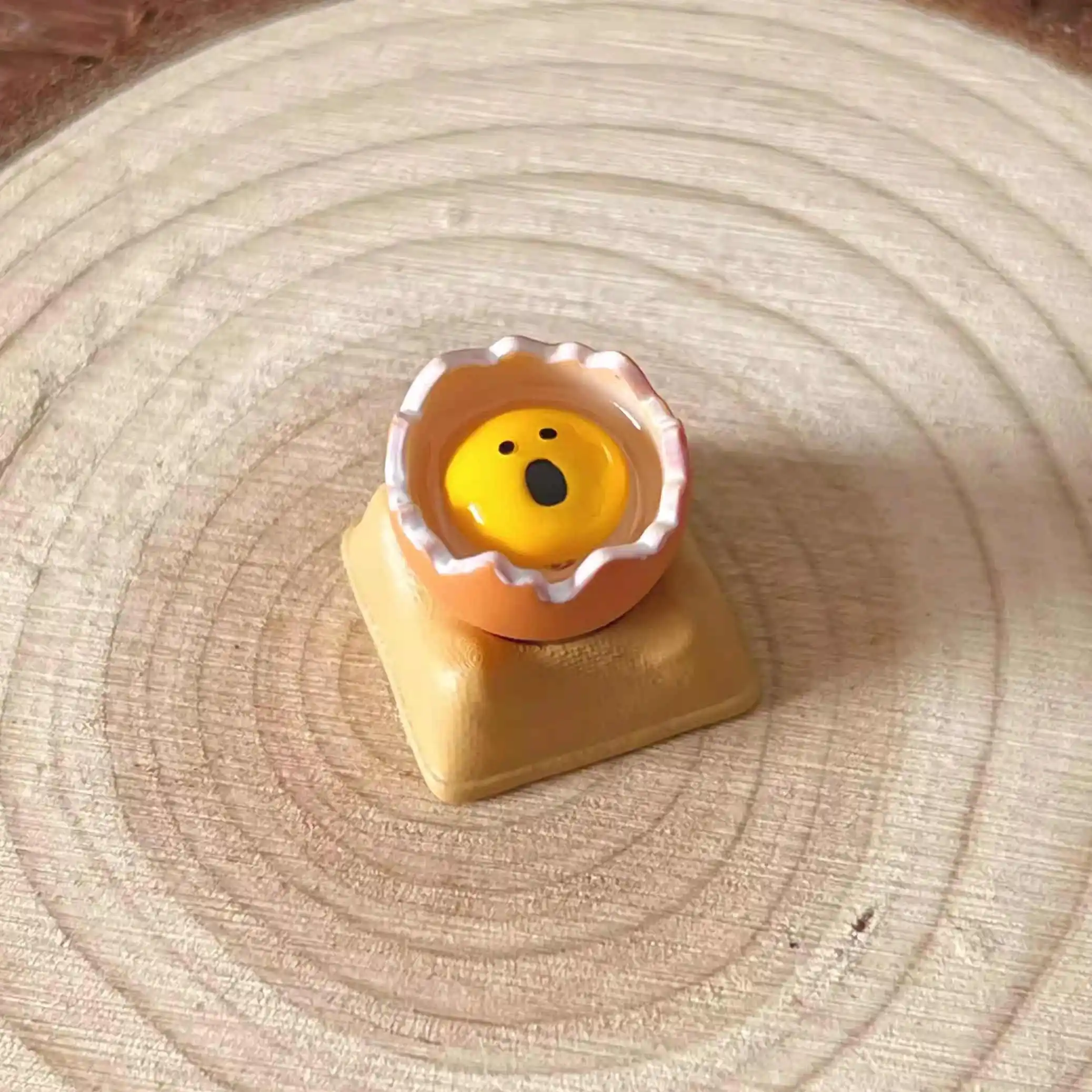 Screaming Egg Personalized 3D Resin KeyCap Creative Keycap MX Switches Single KeyCap for  Mechanical Keyboard