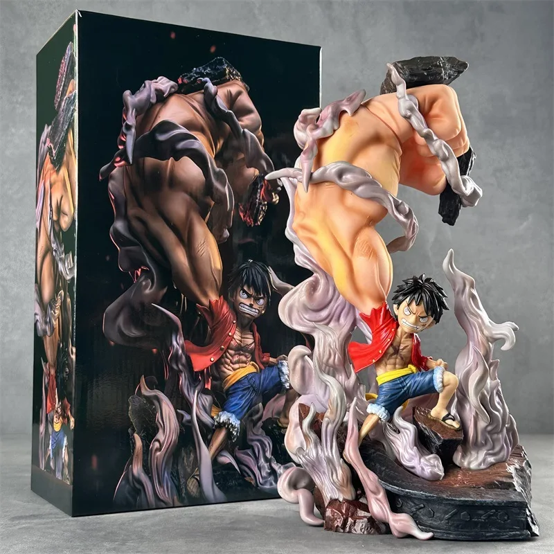 

One Piece Gk Statue - Monkey D. Luffy Anime Figure Gear Third Giant Fist & Big Hand Luffy Model Anime Peripheral Toys