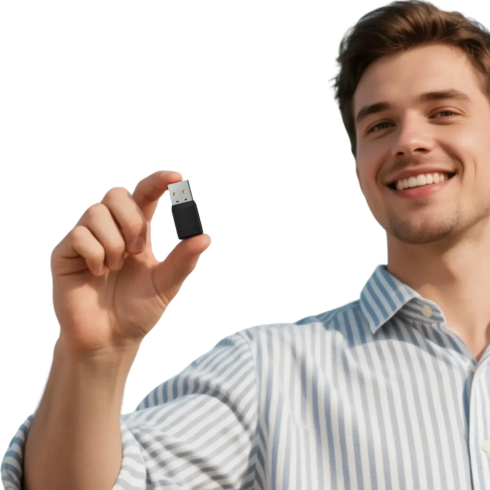 Wired To Wireless Carplay & Android Auto Auto CarPlay Dongle USB Plug and Play 2 In 1 Dongle for Wired CarPlay Android Auto Cars